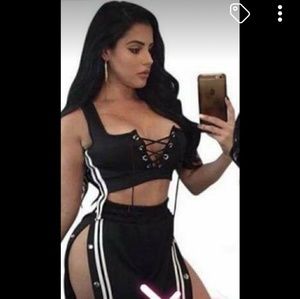 Sexy two piece outfit